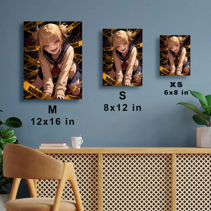 MHA - Himiko Toga Metal Poster Wall
  Decor - A - Image 6