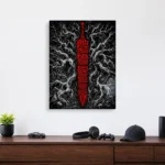 Dark Fantasy Sword Metal Poster Wall
  Decor - Image 3