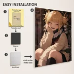 MHA - Himiko Toga Metal Poster Wall
  Decor - B - Image 2