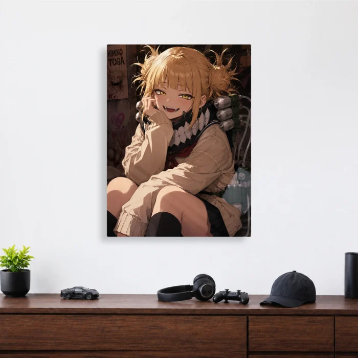 MHA - Himiko Toga Metal Poster Wall
  Decor - B - Image 3