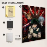 MHA Metal Poster Wall Decor - A - Image 2