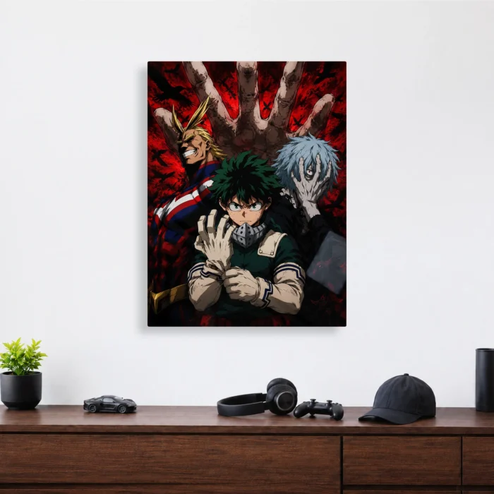 MHA Metal Poster Wall Decor - A - Image 3