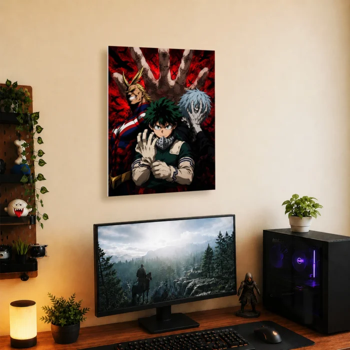 MHA Metal Poster Wall Decor - A - Image 4