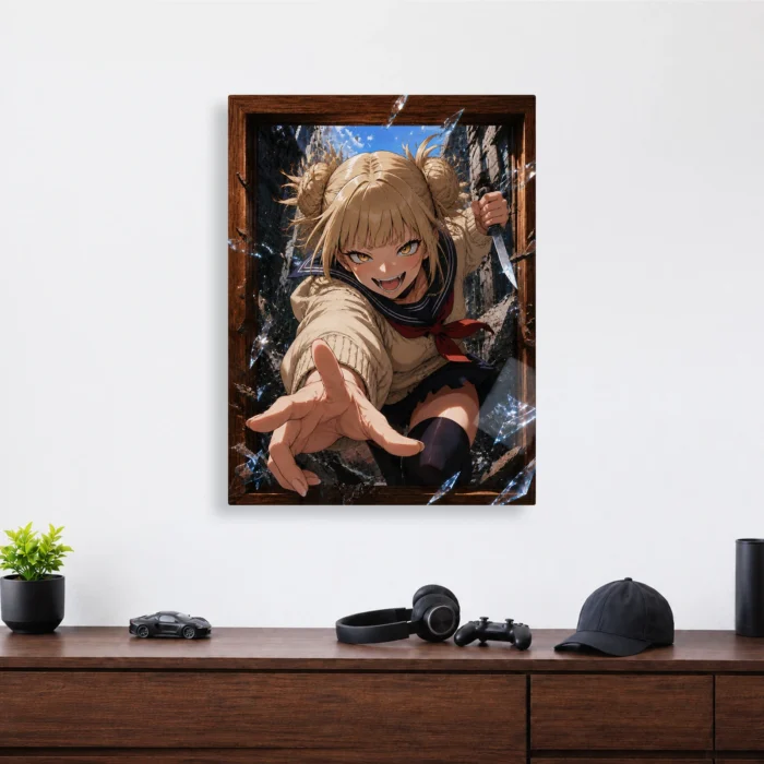 MHA - Himiko Toga Metal Poster Wall
  Decor - C - Image 3