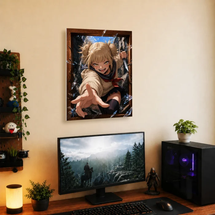 MHA - Himiko Toga Metal Poster Wall
  Decor - C - Image 4