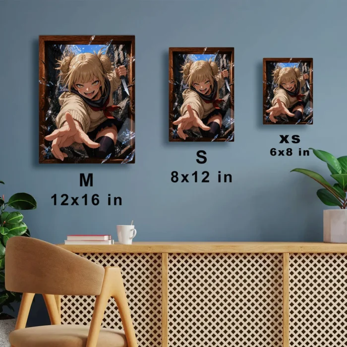 MHA - Himiko Toga Metal Poster Wall
  Decor - C - Image 6