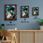 MHA - Izuku Midoriya Metal Poster Wall
  Decor - A - Image 6