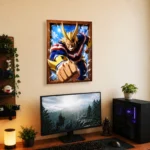 MHA - All Might Metal Poster Wall Decor
  - A - Image 4