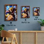 MHA - All Might Metal Poster Wall Decor
  - A - Image 6