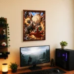 MHA - Katsuki Bakugo Metal Poster Wall
  Decor - B - Image 4