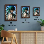 MHA - Izuku Midoriya Metal Poster Wall
  Decor - B - Image 6