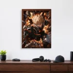 MHA - Katsuki Bakugo Metal Poster Wall
  Decor - C - Image 3