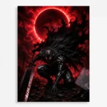 Dark Fantasy Metal Poster Wall Decor - D