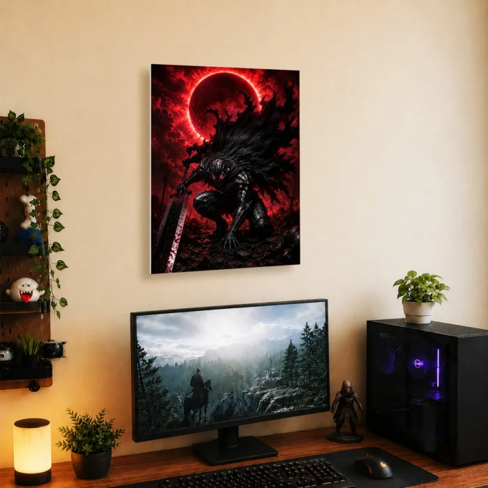 Dark Fantasy Metal Poster Wall Decor - D - Image 4