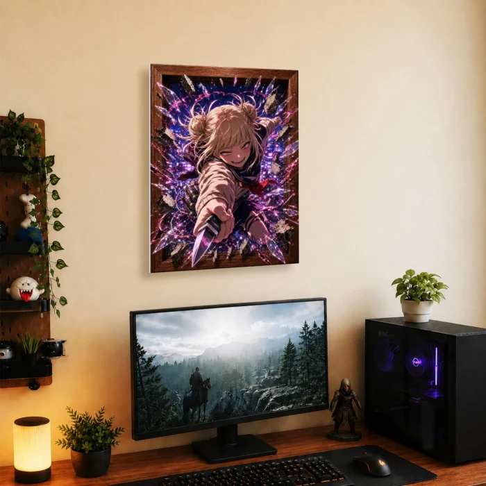 MHA - Himiko Toga Metal Poster Wall
  Decor - D - Image 4