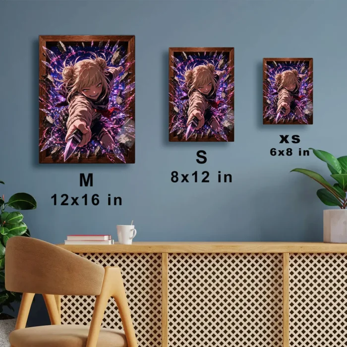 MHA - Himiko Toga Metal Poster Wall
  Decor - D - Image 6