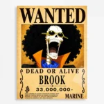 OP - Brook Wanted Metal Poster Wall
  Decor