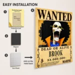 OP - Brook Wanted Metal Poster Wall
  Decor - Image 2