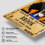 OP - Brook Wanted Metal Poster Wall
  Decor - Image 5