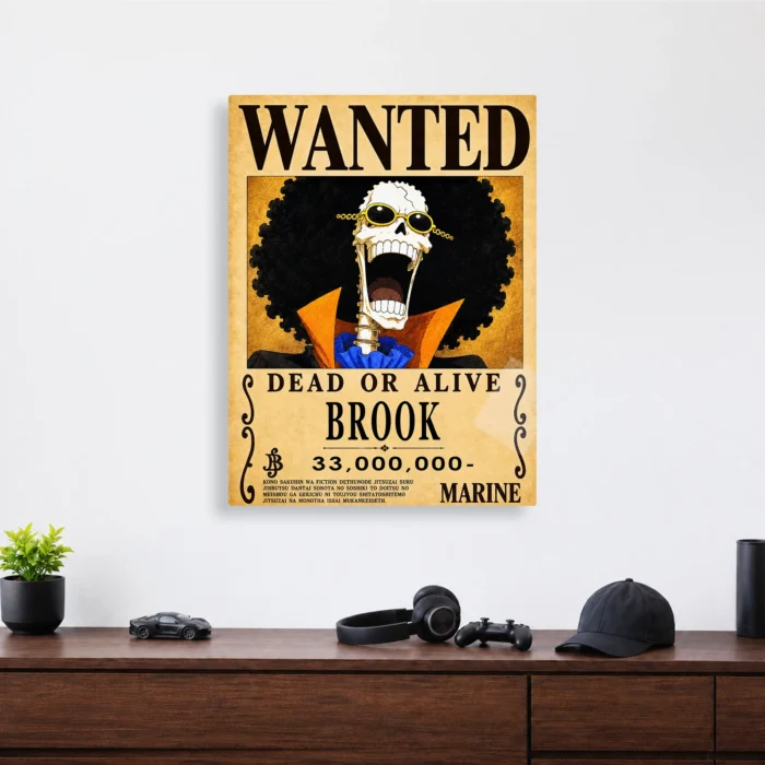 OP - Brook Wanted Metal Poster Wall
  Decor - Image 3