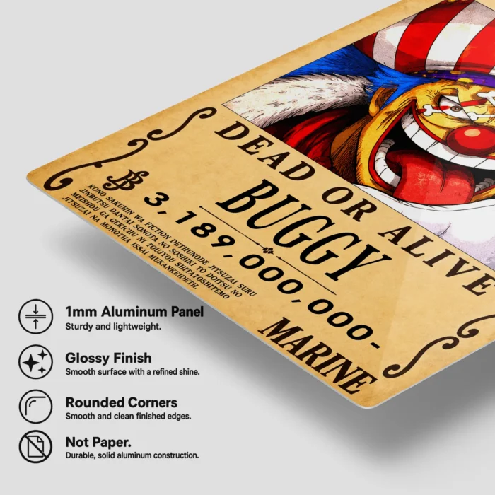 OP - Buggy Wanted Metal Poster Wall
  Decor - Image 5
