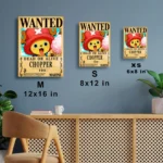 OP - Tony Tony Chopper Wanted Metal
  Poster Wall Decor - Image 6