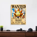 OP - Franky Wanted Metal Poster Wall
  Decor - Image 3