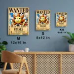 OP - Franky Wanted Metal Poster Wall
  Decor - Image 6