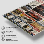 Dark Fantasy Newspaper Metal Poster Wall
  Decor - Image 5