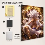 OP - Gear 5 Metal Poster Wall Decor - Image 2