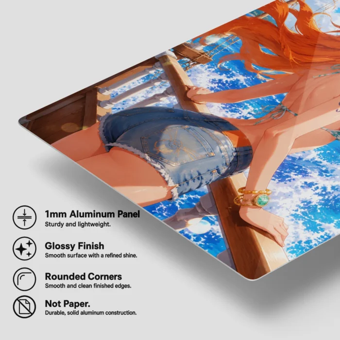 OP - Nami Metal Poster Wall Decor - Image 5
