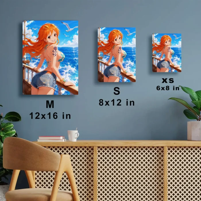 OP - Nami Metal Poster Wall Decor - Image 6