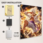 OP - Gear 5 Metal Poster Wall Decor - A - Image 2