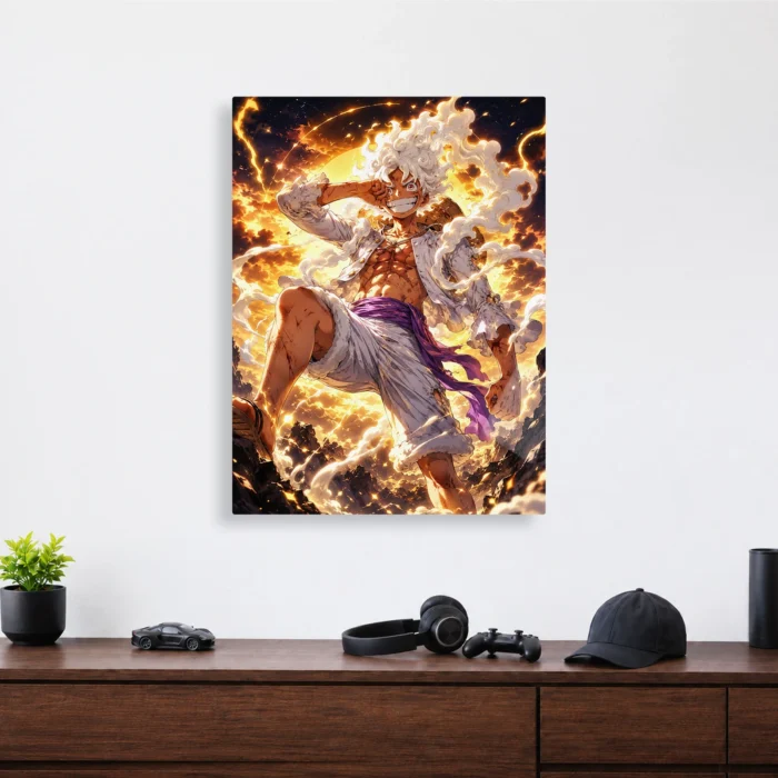 OP - Gear 5 Metal Poster Wall Decor - A - Image 3