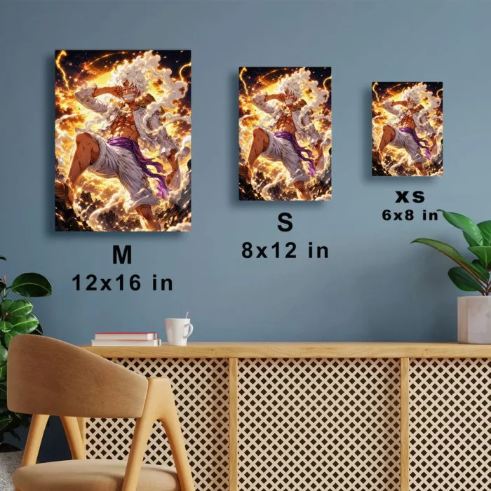 OP - Gear 5 Metal Poster Wall Decor - A - Image 6
