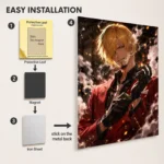 OP - Sanji Metal Poster Wall Decor - Image 2