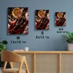 OP - Sanji Metal Poster Wall Decor - Image 6