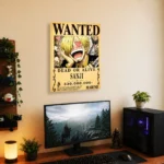 OP - Sanji Wanted Metal Poster Wall
  Decor - Image 4