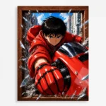Neo City Metal Poster Wall Decor - A