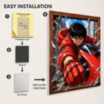 Neo City Metal Poster Wall Decor - A - Image 2