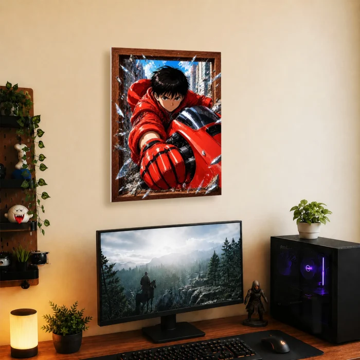 Neo City Metal Poster Wall Decor - A - Image 4