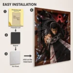 Dark Fantasy Guts Metal Poster Wall
  Decor - Image 2