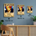 OP - Shanks Wanted Metal Poster Wall
  Decor - Image 6