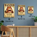 OP - Usopp Wanted Metal Poster Wall
  Decor - Image 6
