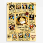 OP Wanted Metal Poster Wall Decor