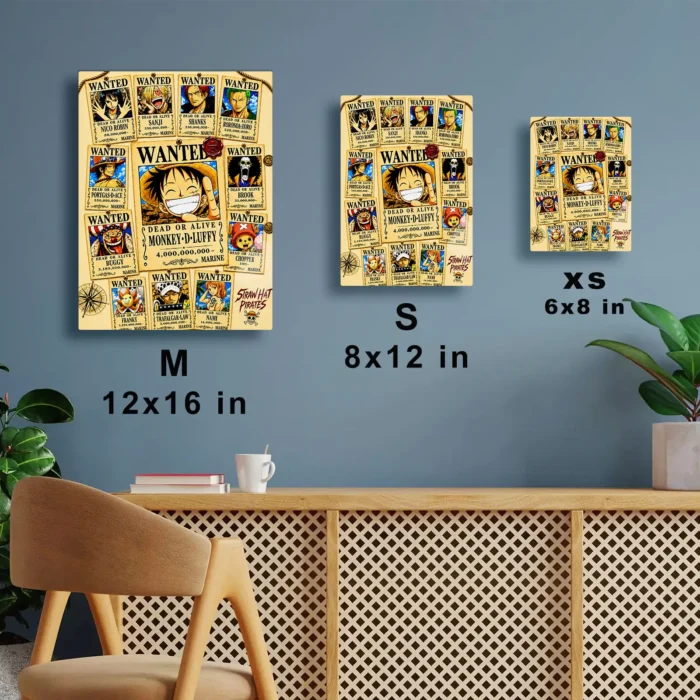 OP Wanted Metal Poster Wall Decor - Image 6