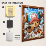 OP - Tony Tony Chopper Metal Poster Wall
  Decor - Image 2