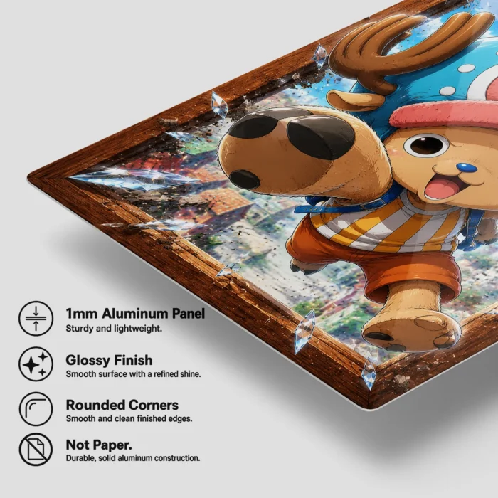 OP - Tony Tony Chopper Metal Poster Wall
  Decor - Image 5