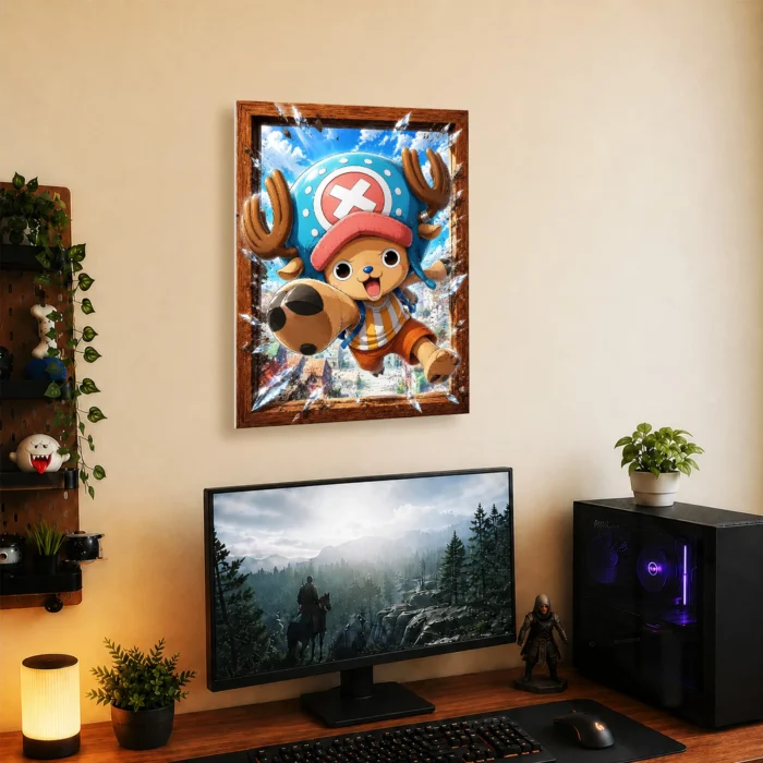 OP - Tony Tony Chopper Metal Poster Wall
  Decor - Image 4