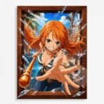 OP - Nami Metal Poster Wall Decor - A